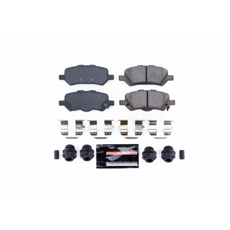 Power Stop 09-16 Toyota Venza Rear Z23 Evolution Sport Brake Pads w/Hardware Brake Pads - Performance PowerStop