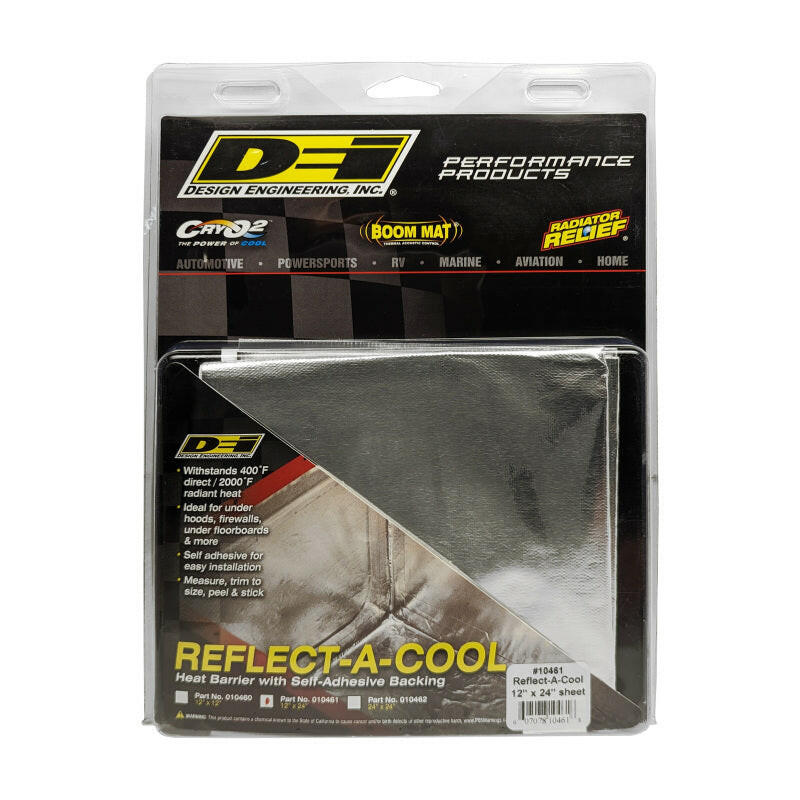 DEI Reflect-A-Cool 12in x 24in Sheet Thermal Tape DEI
