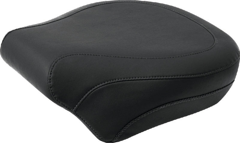 Mustang 06-17 Harley Softail Wide Tire (200mm) Standard Touring Passenger Seat - Black Passenger Motorcycle Seats Mustang Motorcycle