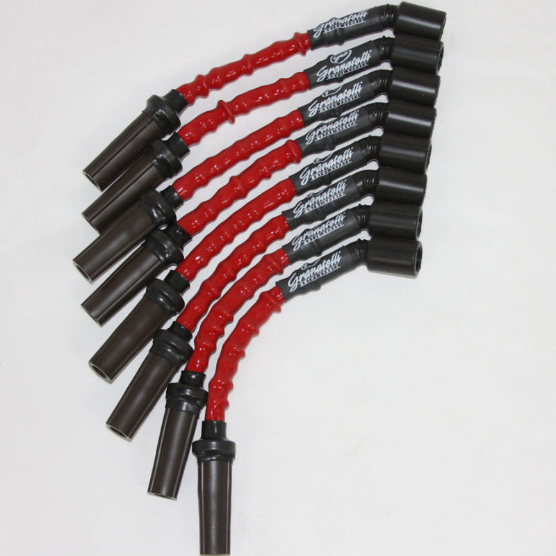 Granatelli 14-23 GM L83 5.3L/L86 6.2L Hi-Perf Coil-Near-Plug Wire Conn Kit w/Red Jacket Spark Plug Wire Sets Granatelli Motor Sports