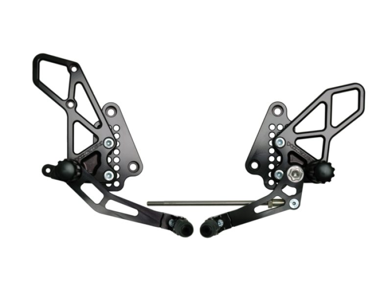 Vortex Racing 99-21 Suzuki GSX-R1300 R Hayabusa Rear Set- Black Bike Stands Vortex Racing