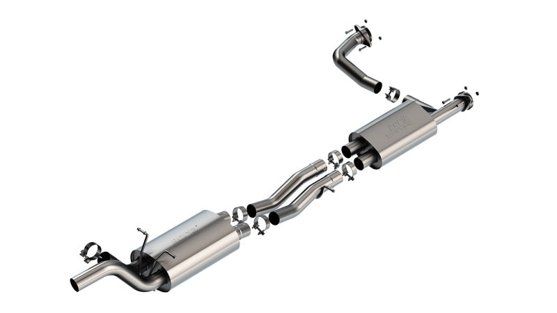 Borla 25-26 RAM 1500 RHO 3.0L V6 3in S-Type Exhaust Mid-Section - 145.1in WB Connecting Pipes Borla