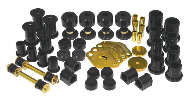 Prothane 89-94 Toyota Truck 4wd Total Kit - Black Bushings - Full Vehicle Kits Prothane