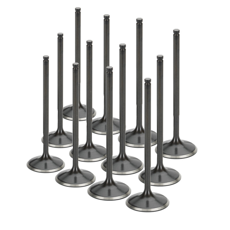 Supertech Ford Falcon Barra XR6 35mm x 5.98mm x 122.85mm Black Nitride Intake Valve - Set of 12 Valves Supertech