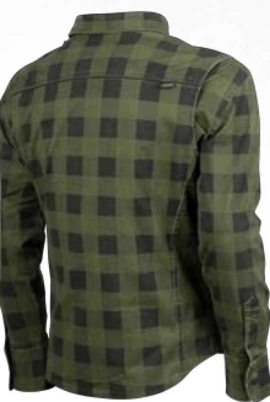 Speed and Strength True Grit Armored Motoshirt Olive/Black - XL Jackets - Textile Speed and Strength