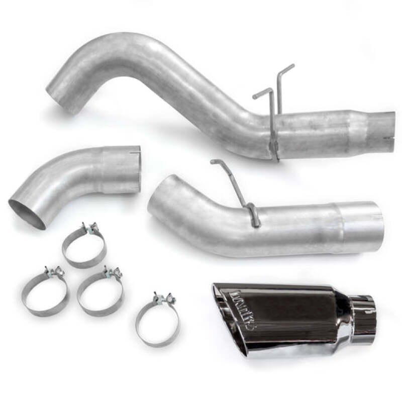 Banks Power 11-16 Chevrolet 2500/3500 (Excl 2016) 6.6L Diesel 5in SS Monster Exhaust w/ Chrome Tip Catback Banks Power