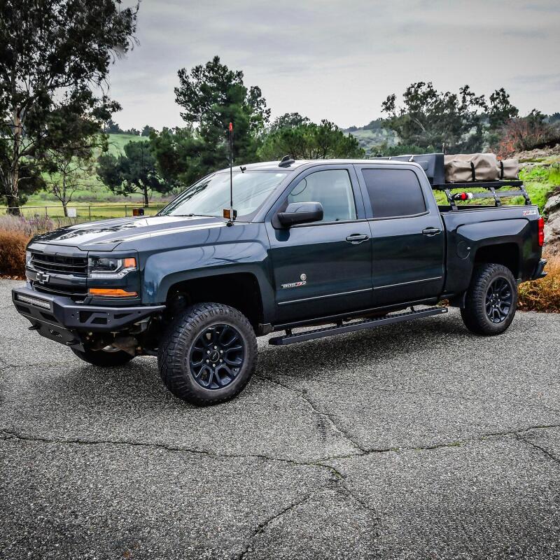 Westin Grate Steps Running Boards 86 in - Textured Black Running Boards Westin