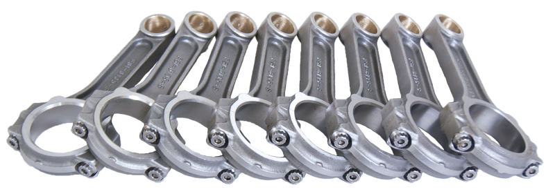 Eagle Chevrolet Big Block 4340 I-Beam Connecting Rod 6.135in w/ 7/16in ARP 8740 (Set of 8) Connecting Rods - 8Cyl Eagle