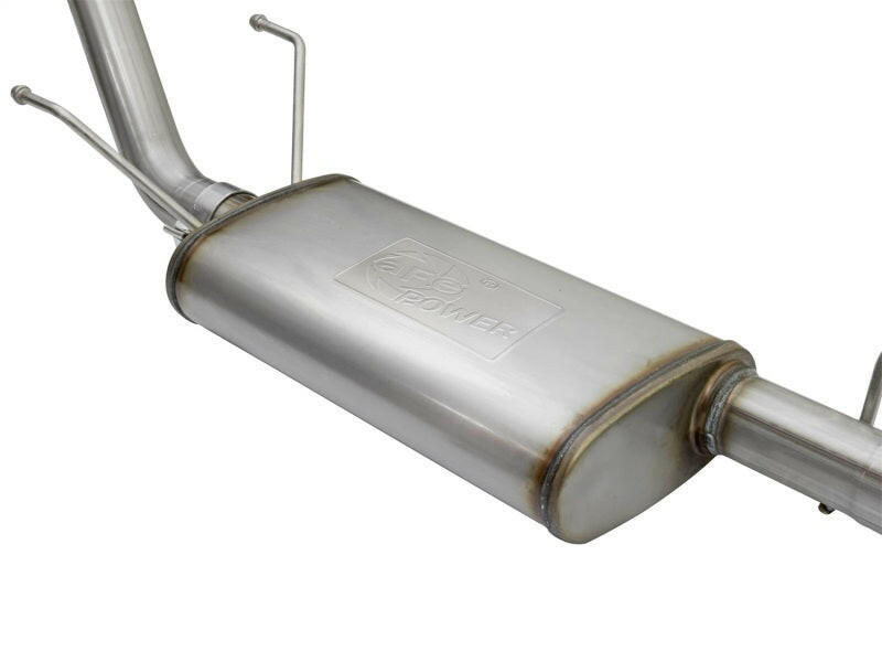 aFe MACH Force XP Cat-Back Stainless Steel Exhaust Syst w/Polished Tip Toyota Tacoma 05-12 L4-2.7L Catback aFe