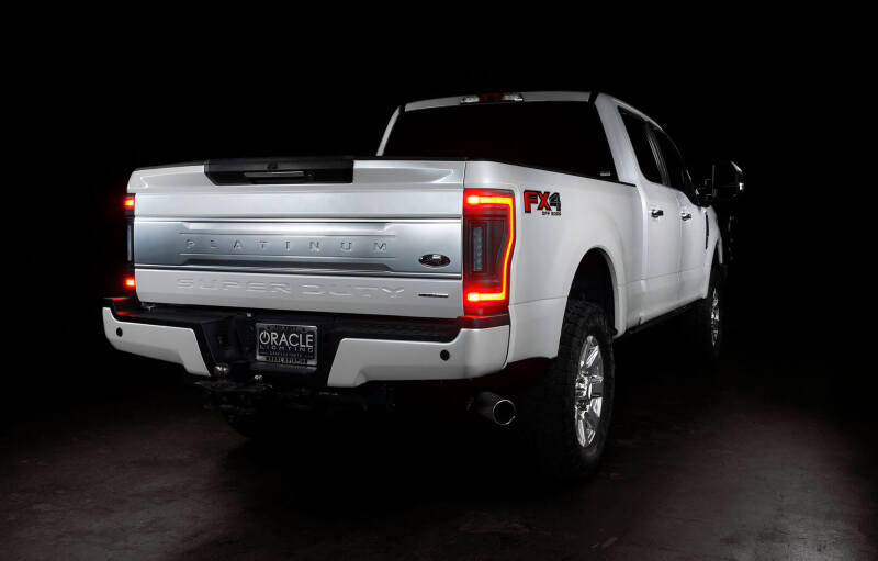 Oracle Lighting 17-22 Ford F-250/350 (Black Series) Flush Mount LED Tail Lights Tail Lights ORACLE Lighting