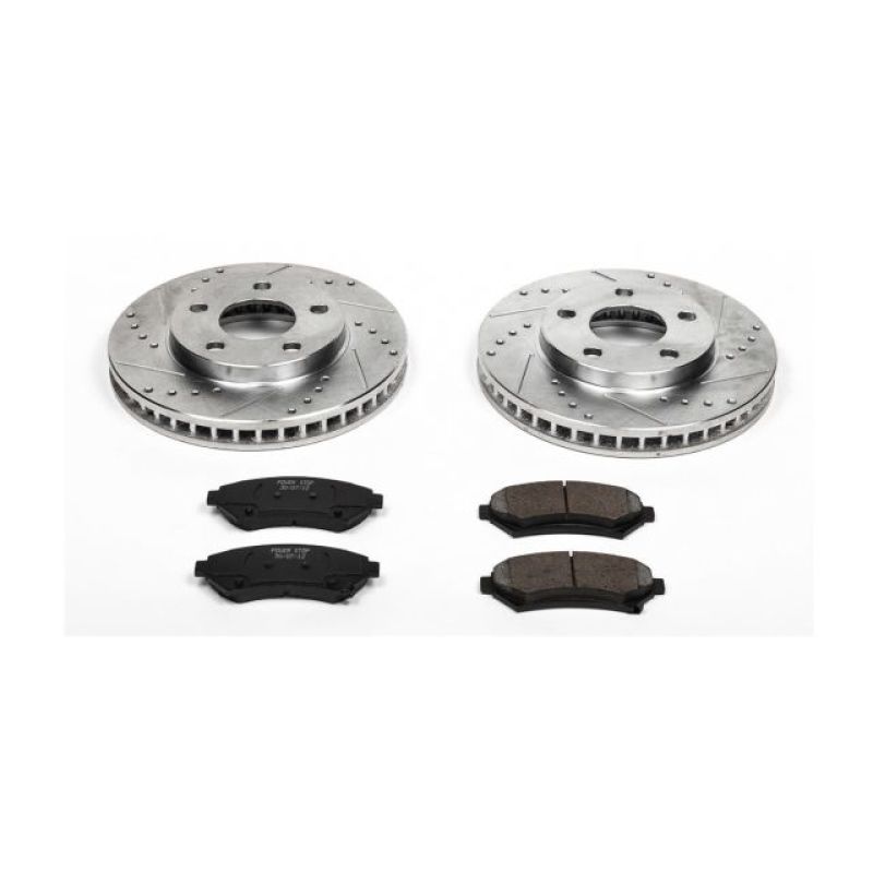 Power Stop 97-05 Buick Century Front Z23 Evolution Sport Brake Kit Brake Kits - Performance D&S PowerStop
