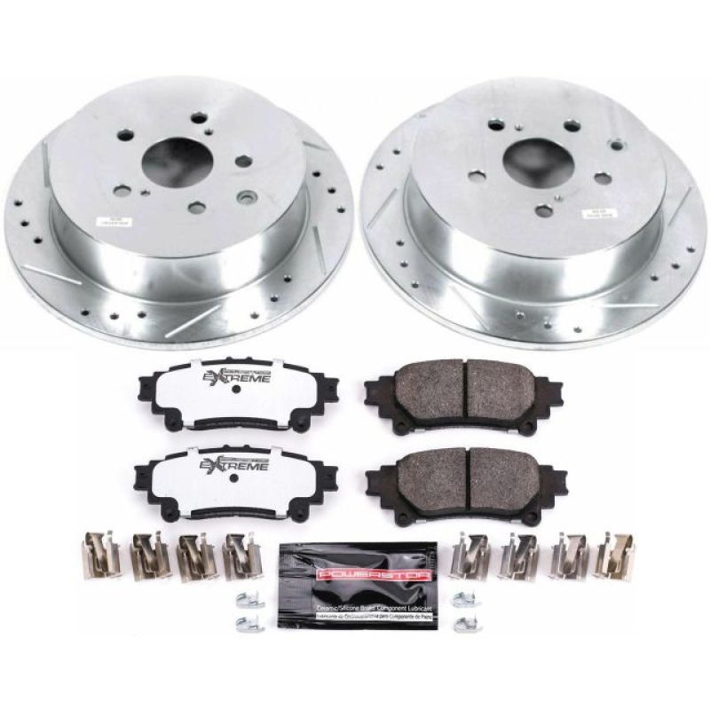 Power Stop 10-15 Lexus RX350 Rear Z36 Truck & Tow Brake Kit Brake Kits - Performance D&S PowerStop