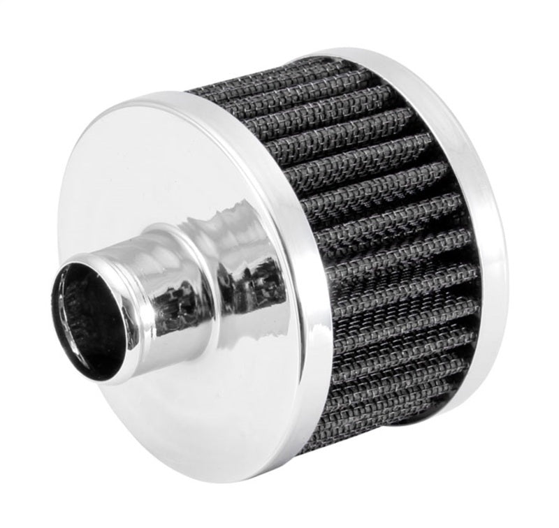 Spectre ExtraFlow Push-In Breather Filter - Black Engine Breather Filters Spectre