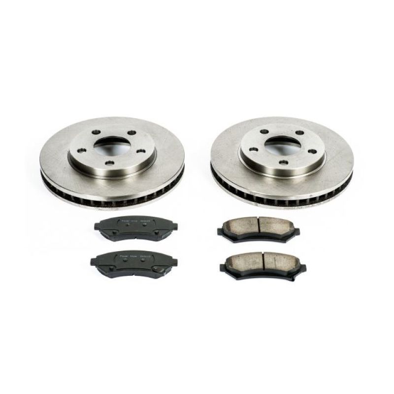 Power Stop 97-05 Buick Century Front Autospecialty Brake Kit Brake Kits - OE PowerStop