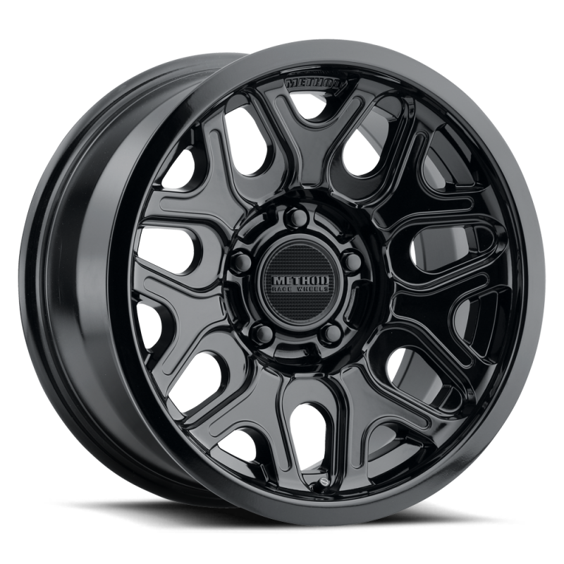 Method MR322 / 20x9 / 6x5.5 BP / 12ET / 5.44in BS / 106.25mm CB - Gloss Black Wheel Wheels - Cast Method Wheels