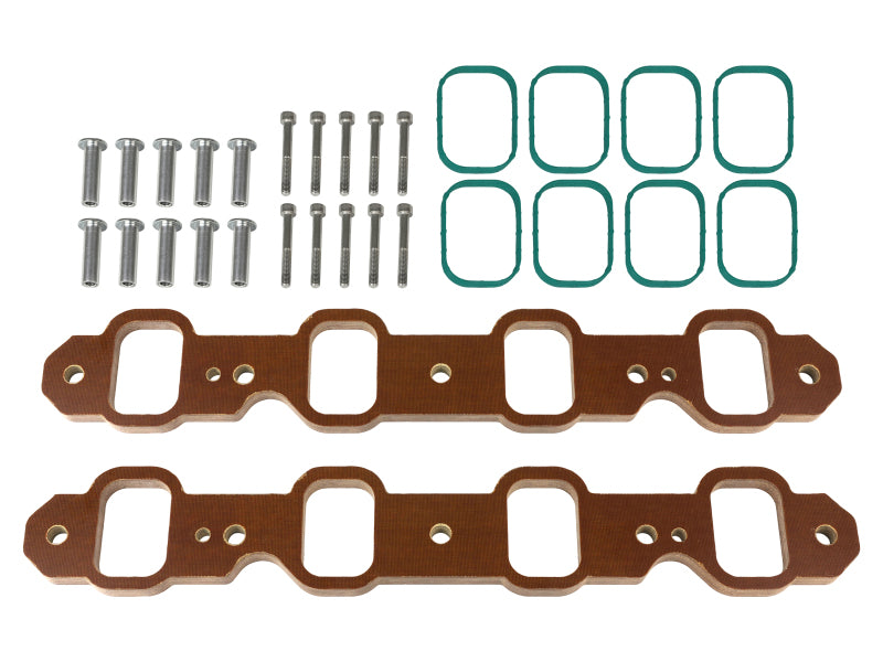 aFe Silver Bullet Intake Manifold Spacer Kit 2020 F-250/F-350 V8-7.3L Throttle Body Spacers aFe