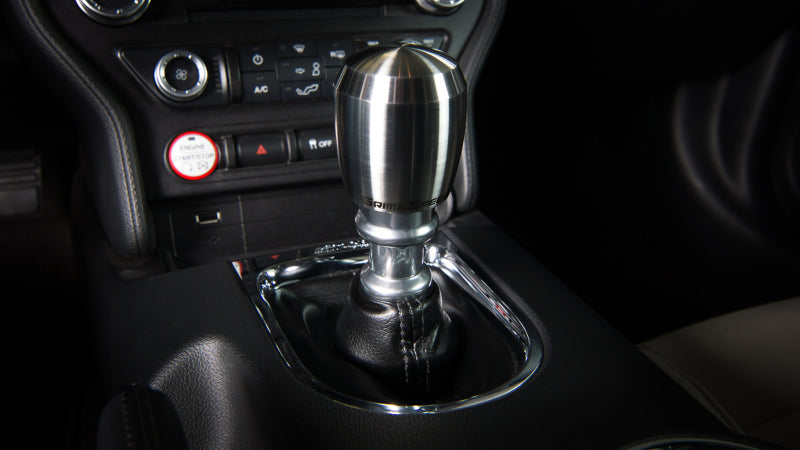 GrimmSpeed Stubby Shift Knob Stainless Steel (Raw) - M12x1.25 Shift Knobs GrimmSpeed