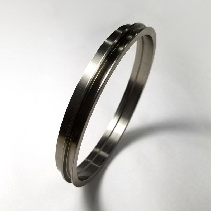 Ticon Industries 2.0in Wiggins Titanium Weld Ferrule Clamps Ticon