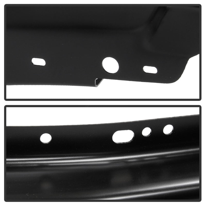 Spyder Ford F150 09-14 w/o Fog Light Hole Front Bumper - Black (OEM 9L3Z17757CPTM) Bumper Accessories SPYDER
