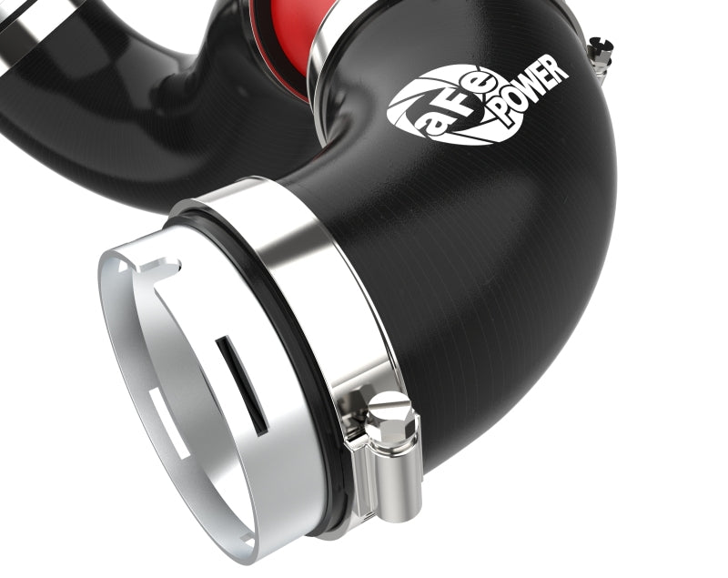 aFe BladeRunner 22-23 Kia Stinger L4-2.5L (t) Aluminum Hot and Cold Charge Pipe Kit - Red Intercoolers aFe