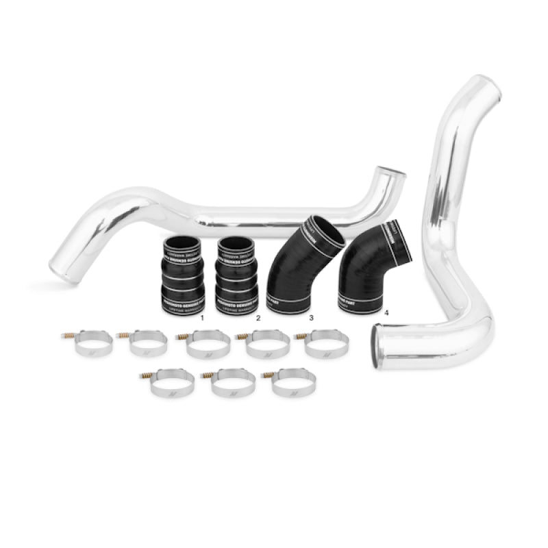 Mishimoto 02-04.5 Chevrolet 6.6L Duramax Intercooler Kit w/ Pipes (Black) Intercooler Kits Mishimoto