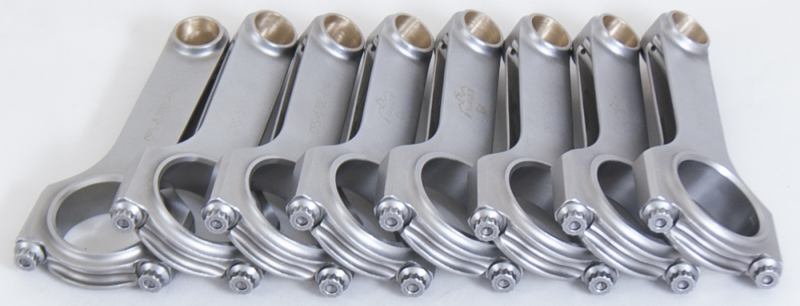 Eagle Toyota/Lexus UZFE V8 5.751 Inch H-Beam Connecting Rods w/ ARP 2000 Bolts (Set of 8) Connecting Rods - 8Cyl Eagle