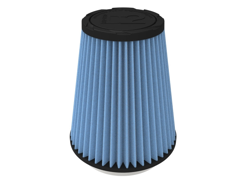 aFe POWER Universal Clamp-On Air Filter w/ D2 Dura-Dry Media - 4in F x 6in B x 4in T x 7in H Air Filters - Universal Fit aFe