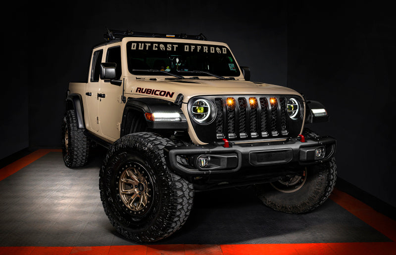 Oracle Jeep Wrangler JL/Gladiator JT Projector Illumination Kit - w/o Controller Headlights ORACLE Lighting