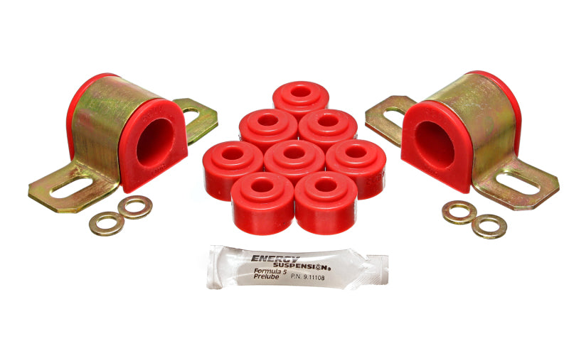 Energy Suspension Gm Rr Sway Bar Set Dually - Red Bushing Kits Energy Suspension