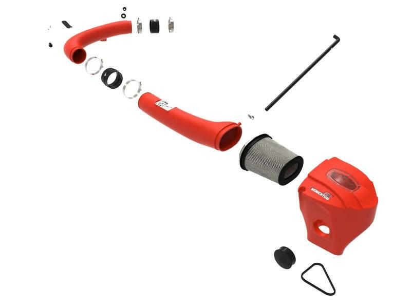 aFe Momentum GT Dry S Stage-2 Intake System 11-15 Dodge Challenger/Charger V6-3.6L (Red) Cold Air Intakes aFe