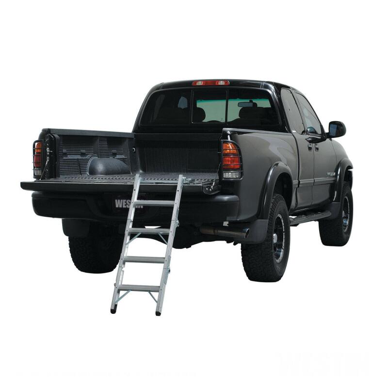 Westin Truck-Pal Tailgate Ladder - Aluminum Truck Steps Westin