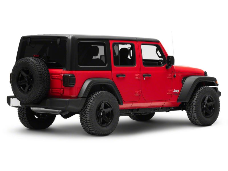 Raxiom 18-23 Jeep Wrangler JL Axial Series Carver LED Tail Lights- Blk Housing (Smoked Lens) Tail Lights Raxiom