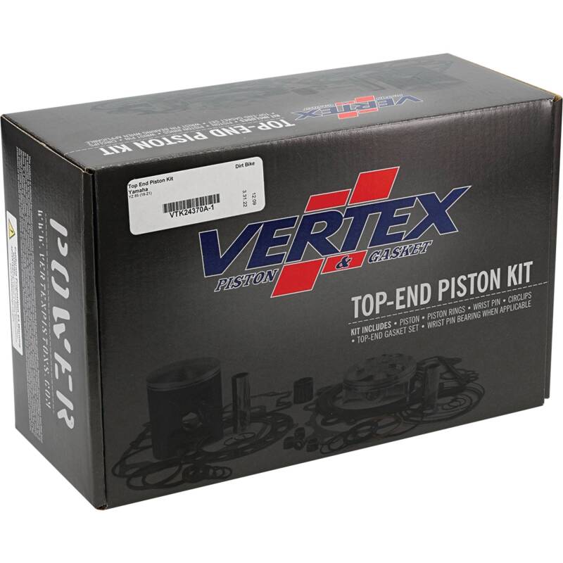 Vertex Piston 19-23 Yamaha YZ 85 85cc Top End Piston Kit Piston Sets - Powersports Vertex Pistons