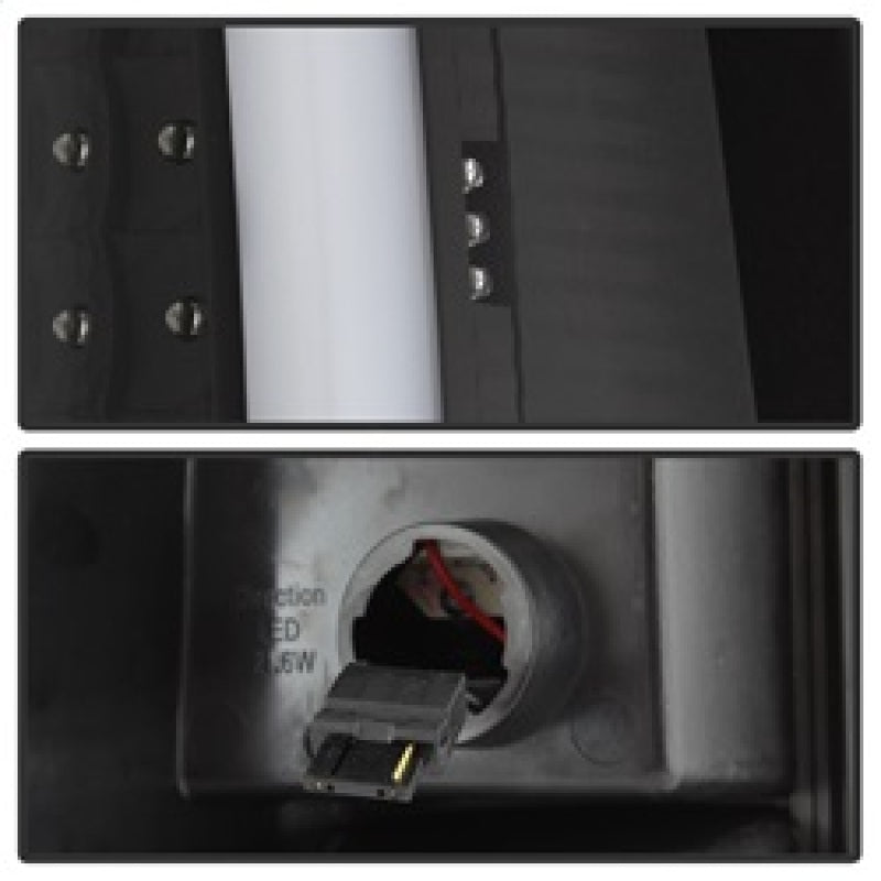 xTune Chevy Silverado 1500/2500/3500 99-02 / Version 3 Tail Lights Black ALT-ON-CS99V3-LBLED-BK Tail Lights SPYDER