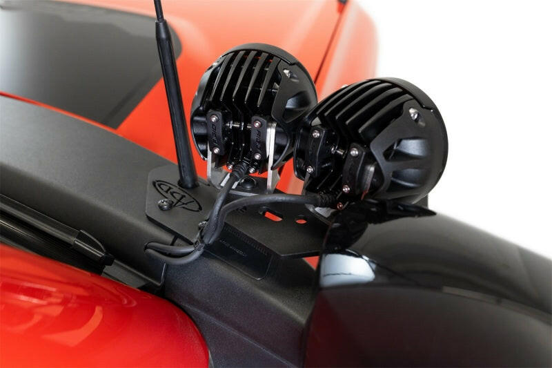 ADD 21-23 Ford Bronco/Raptor Dual Ditch Light Brackets Brackets Addictive Desert Designs