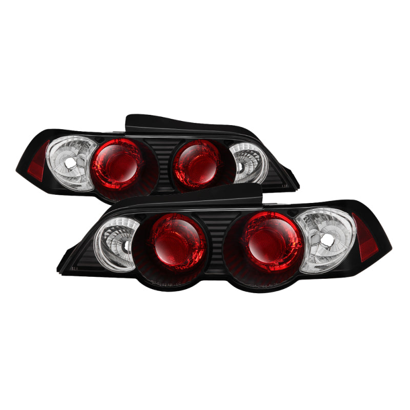 Spyder Acura RSX 02-04 Euro Style Tail Lights Black ALT-YD-ARSX02-BK Tail Lights SPYDER