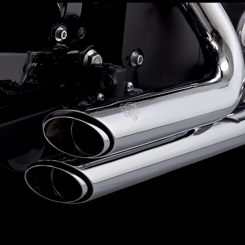Vance & Hines HD 18-22 Fatboy/Blackout Shortshots Staggered PCX Full System Exhaust Powersports Exhausts Vance and Hines