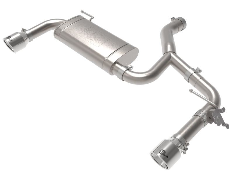 aFe 15-21 BMW X1 F48 L4 2.0L (t) MACH Force-Xp 3 to 2-1/2 IN SS Axle-Back Exhaust w/Polished Tip Axle Back aFe