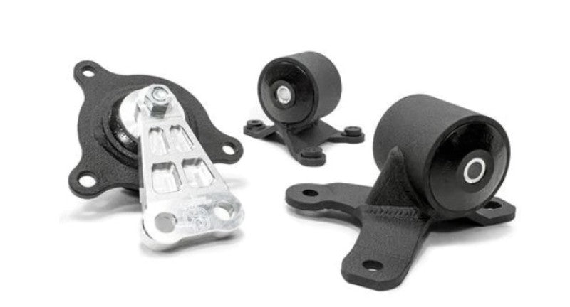 Innovative 02-05 Civic K-Series Black Steel Mounts 95A Bushings (Not K24 Trans) Engine Mounts Innovative Mounts