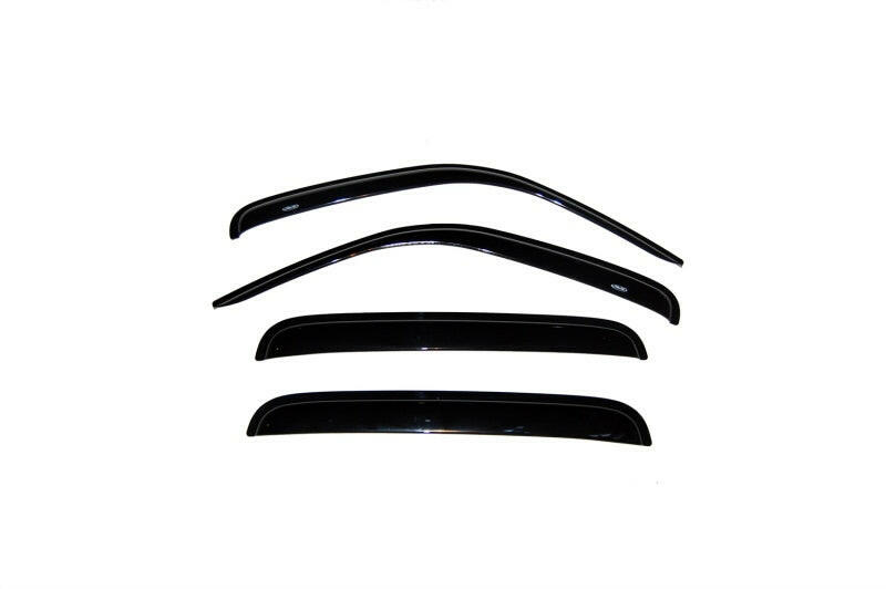 AVS 02-07 Jeep Liberty Ventvisor Outside Mount Window Deflectors 4pc - Smoke Wind Deflectors AVS
