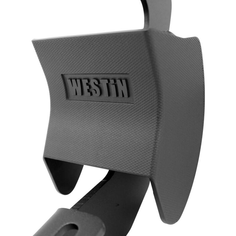 Westin 2007-2018 Chevy Silverado Ext/Dbl Cab R7 Nerf Step Bars - Black Nerf Bars Westin
