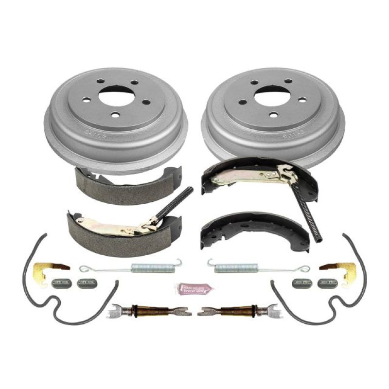 Power Stop 05-07 Chevrolet Malibu Rear Autospecialty Drum Kit Brake Drums PowerStop