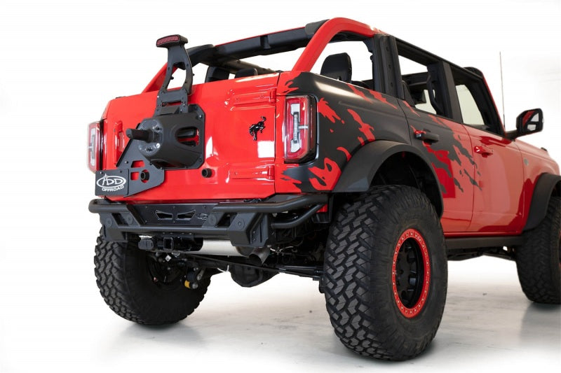 Addictive Desert Designs 21-22 Ford Bronco Pro Bolt-On Rear Bumper Bumpers - Steel Addictive Desert Designs