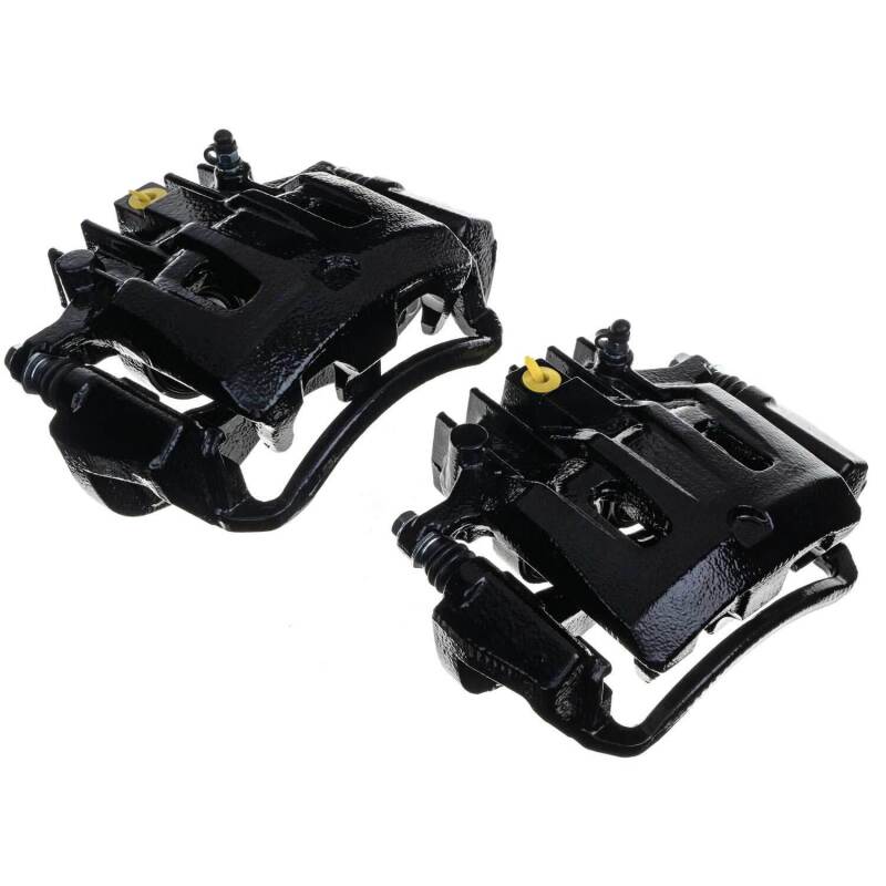 Power Stop 2000 Ford Excursion Rear Black Caliper - Pair w/Bracket Brake Calipers - Perf PowerStop