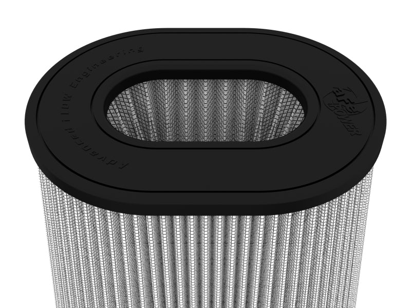 aFe Magnum FORCE Intake Air Filter w/Pro DRY S 5-1/2IN F x (10x8)IN B x (8x6) T (Inverted) x 9IN Air Filters - Universal Fit aFe