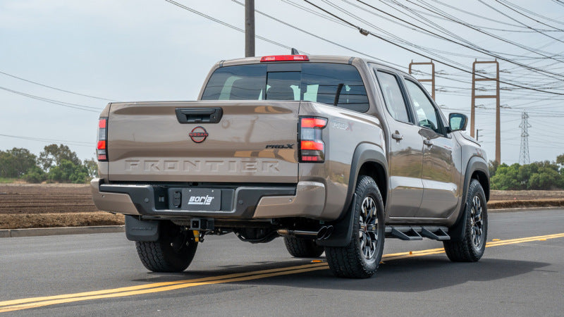 Borla 22-24 Nissan Frontier S-Type Cat Back System - Black Chrome Catback Borla