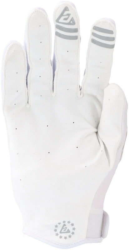 Answer 25 Ascent Gloves White/Grey Youth - XL Gloves Answer