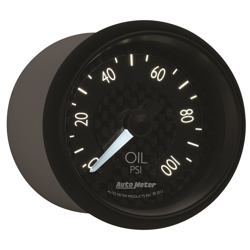 Autometer GT Series 52mm Mechanical 0-100 psi Oil Pressure Gauge Gauges AutoMeter