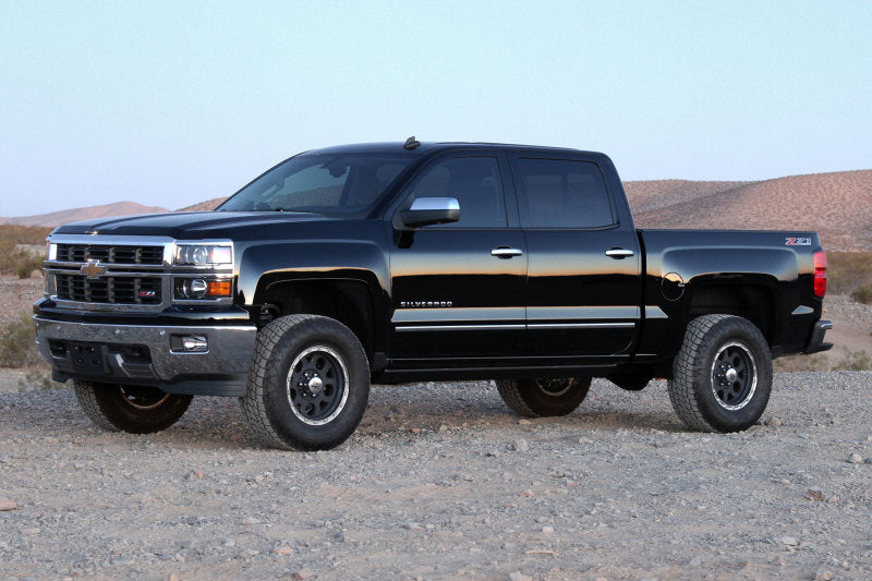 Fabtech 14-18 GM K1500 w/OE Alum. UCA 4in Uniball UCA System w/Rear Stealth Shocks Lift Kits Fabtech