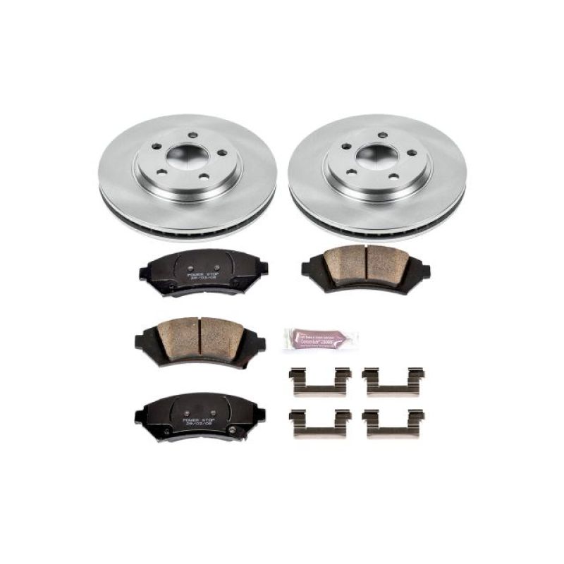 Power Stop 2005 Buick LeSabre Front Autospecialty Brake Kit Brake Kits - OE PowerStop